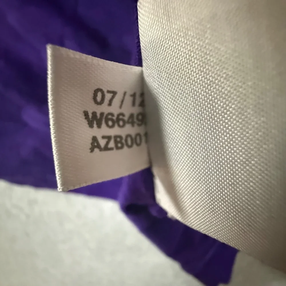 Adidas Los Angeles Lakers Kobe Bryant 24 Purple Jersey T-Shirt Mens 2XL W66498
